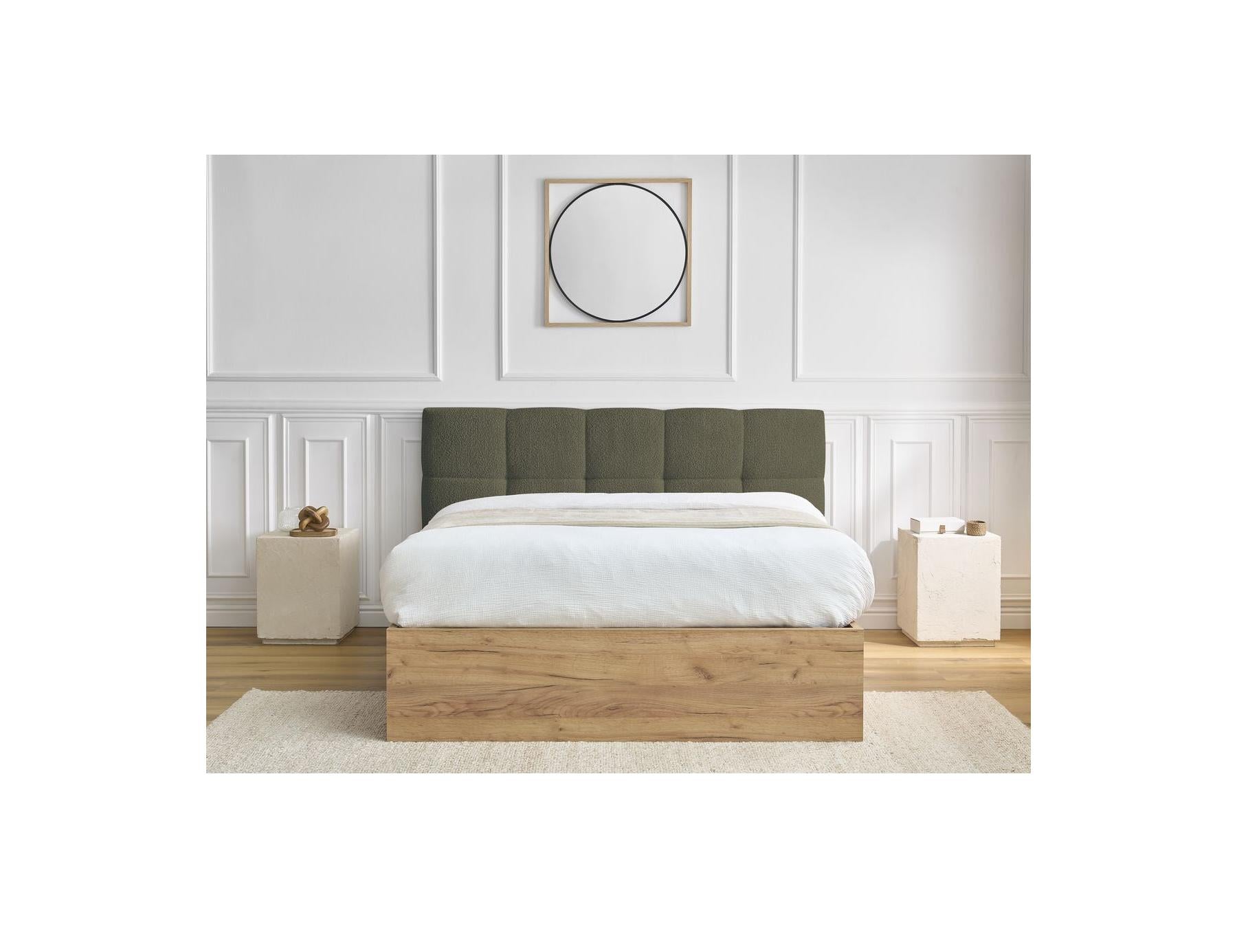 Storage Bed - Kumo - Bouclé Fabric