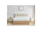 Storage Bed - Kumo - Bouclé Fabric