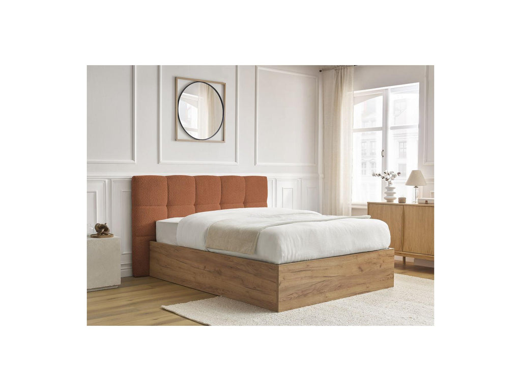 Storage Bed - Kumo - Bouclé Fabric