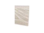 Zayn - Alfombra de pelo corto - Estampado abstracto - Beige