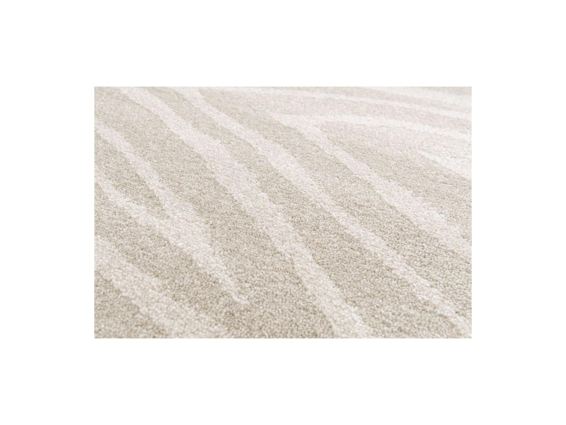 Zayn - Alfombra de pelo corto - Estampado abstracto - Beige