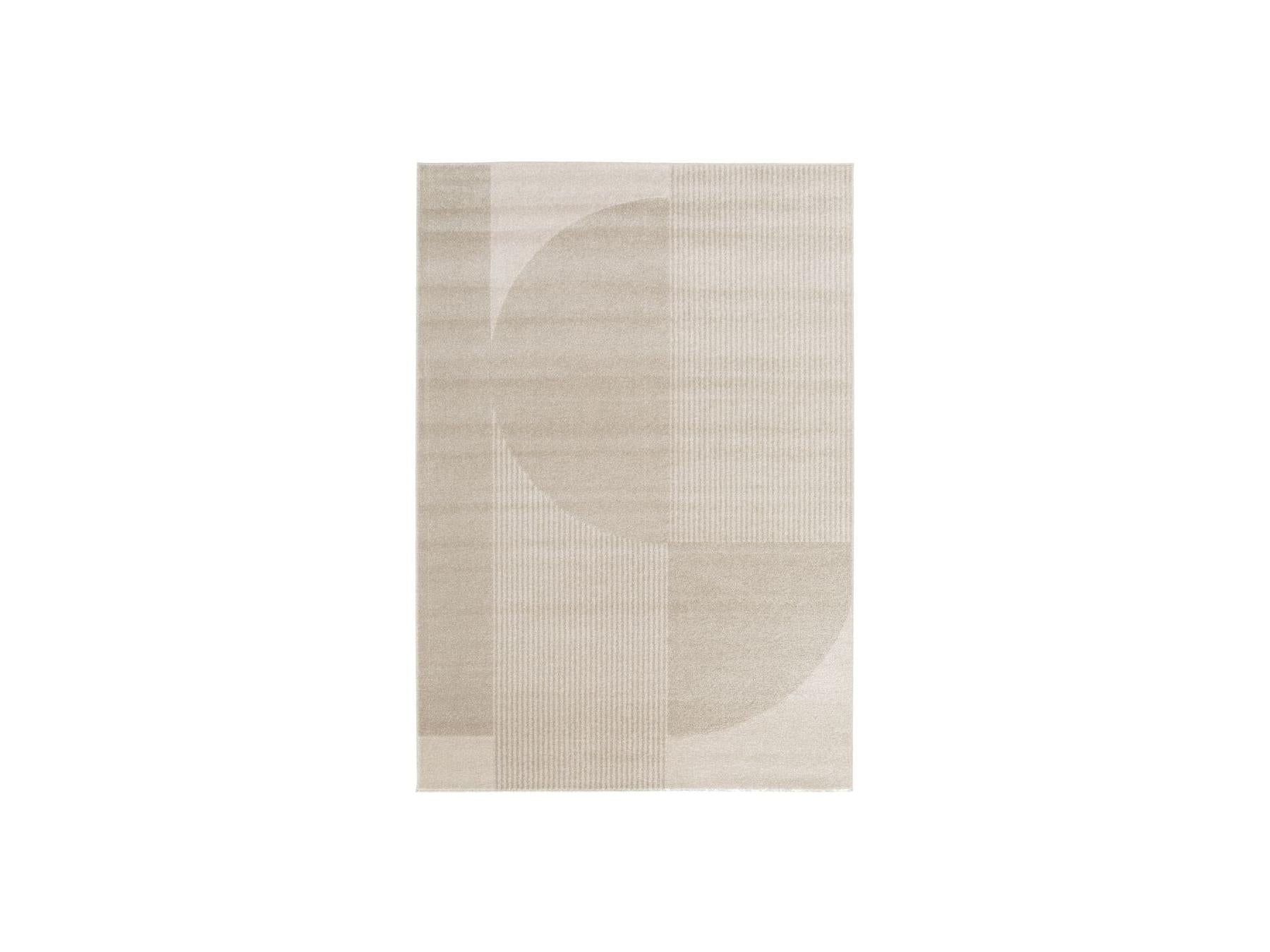 Irena - Alfombra de pelo corto - Motivo abstracto - Beige