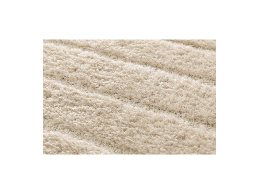 Cyrello - Alfombra De Pelo Largo - Estampado Gráfico - Beige