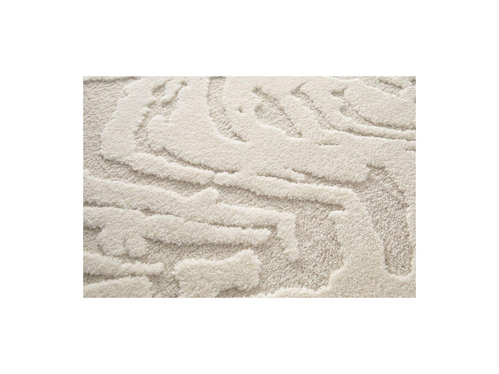 Orian - Alfombra Pelo Corto - Estampado Abstracto - Beige