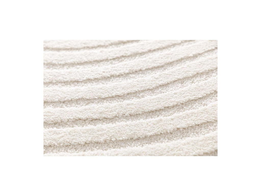 Briac - Alfombra de pelo corto - Motivo geométrico - Beige