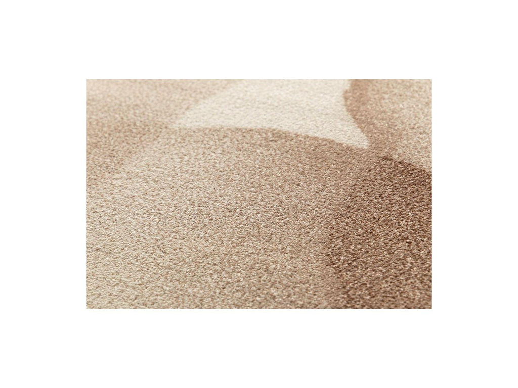 Livio - Alfombra De Pelo Corto - Estampado abstracto - Marrón