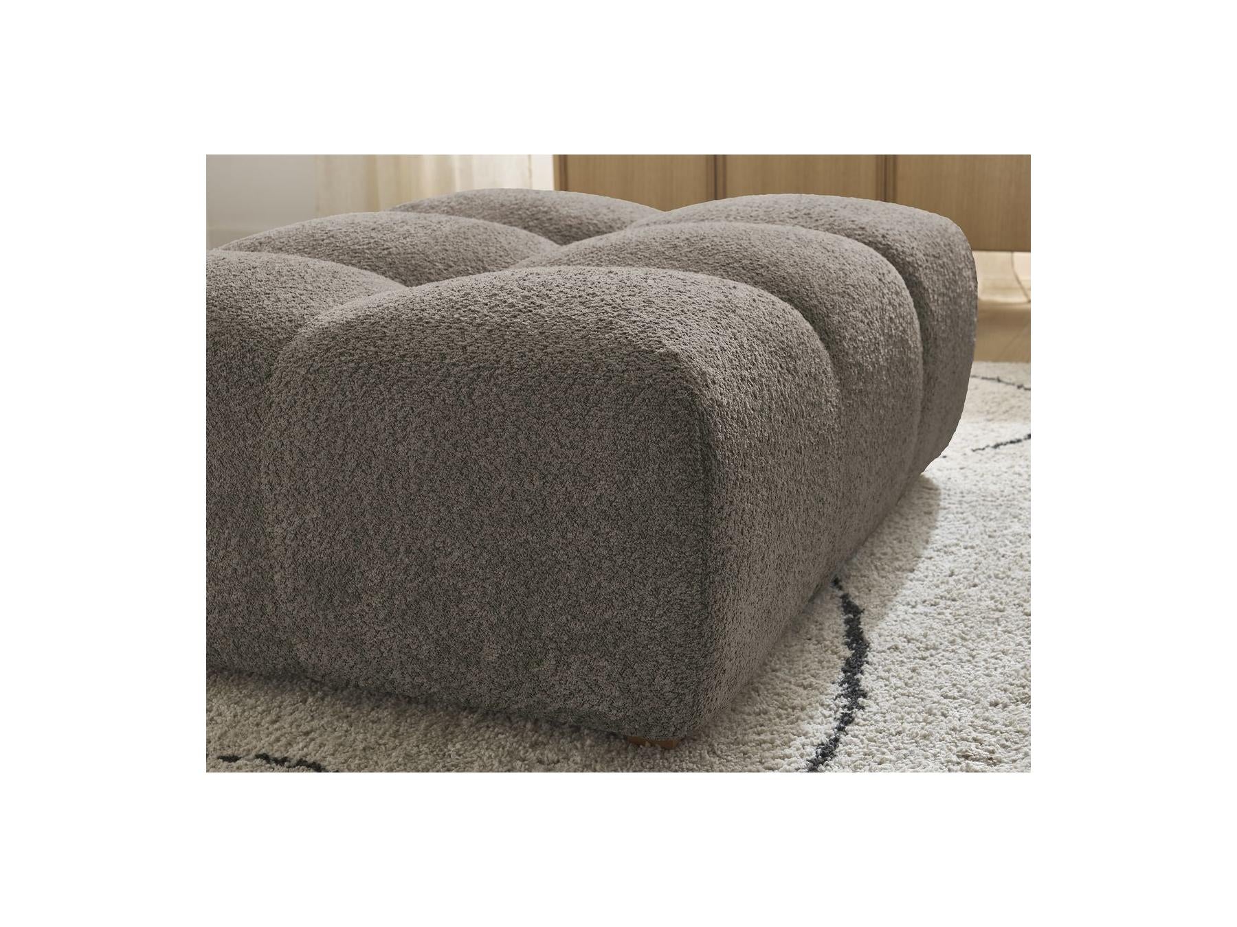 Anakin - Pouf - Tissu Bouclette