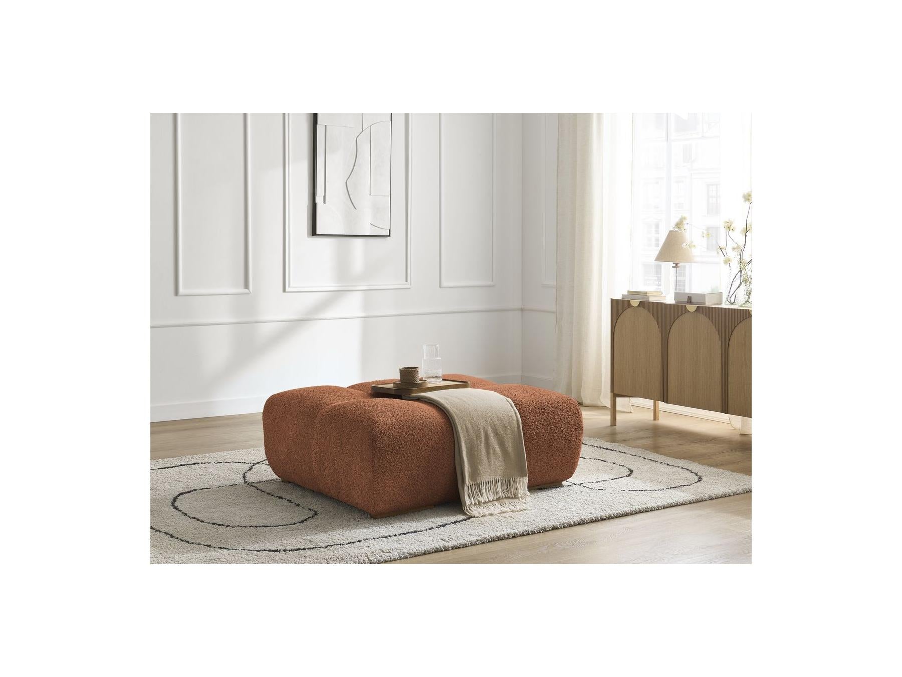 Anakin - Pouf - Tissu Bouclette