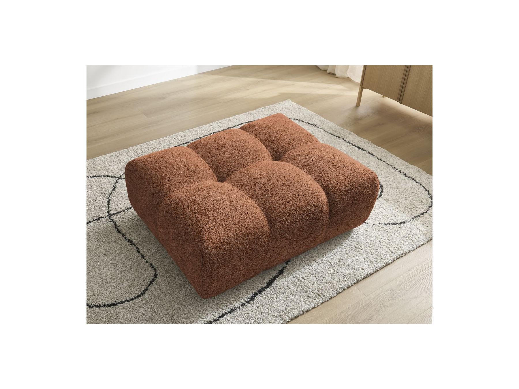 Anakin - Pouf - Tissu Bouclette