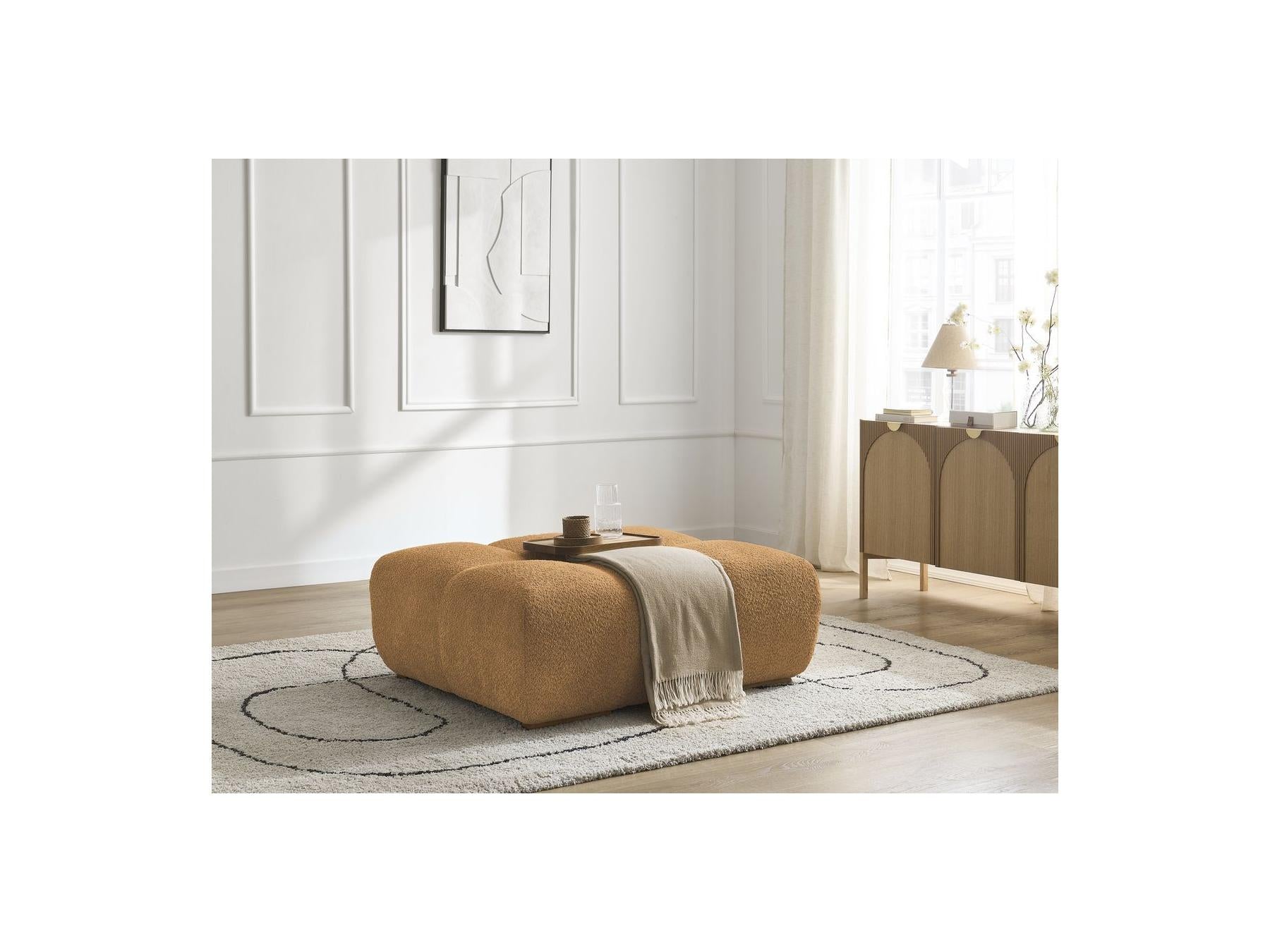 Anakin - Pouf - Tissu Bouclette