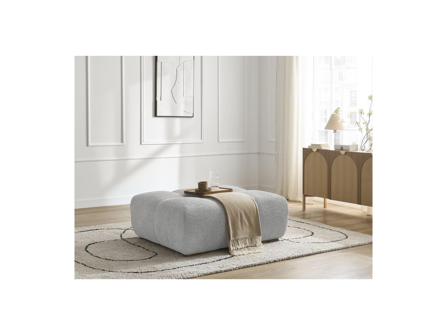 Anakin - Pouf - Tissu Bouclette