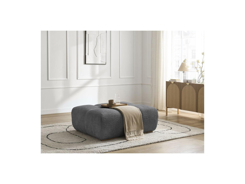 Anakin - Pouf - Tissu Bouclette