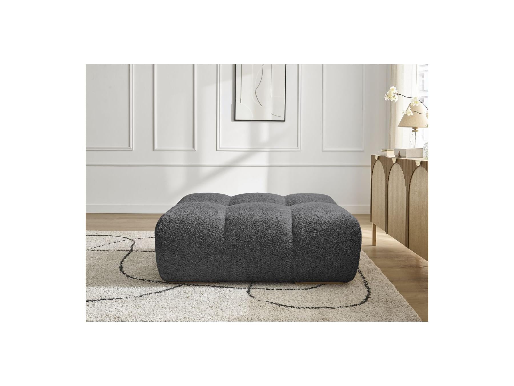 Anakin - Pouf - Tissu Bouclette