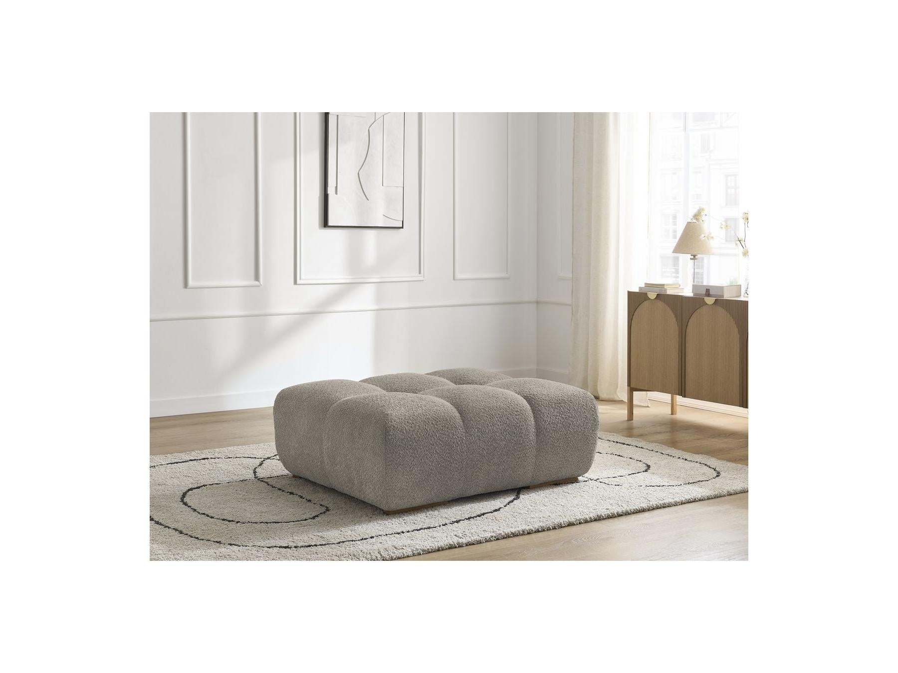 Anakin - Pouf - Tissu Bouclette