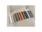 Anakin - Fixed Straight 3-Seater Sofa - Bouclé Fabric - 6 Cushions