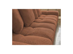 Anakin - Fixed Straight 3-Seater Sofa - Bouclé Fabric - 6 Cushions