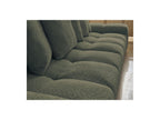 Anakin - Fixed Straight 3-Seater Sofa - Bouclé Fabric - 6 Cushions