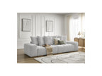 Anakin - Fixed Straight 3-Seater Sofa - Bouclé Fabric - 6 Cushions