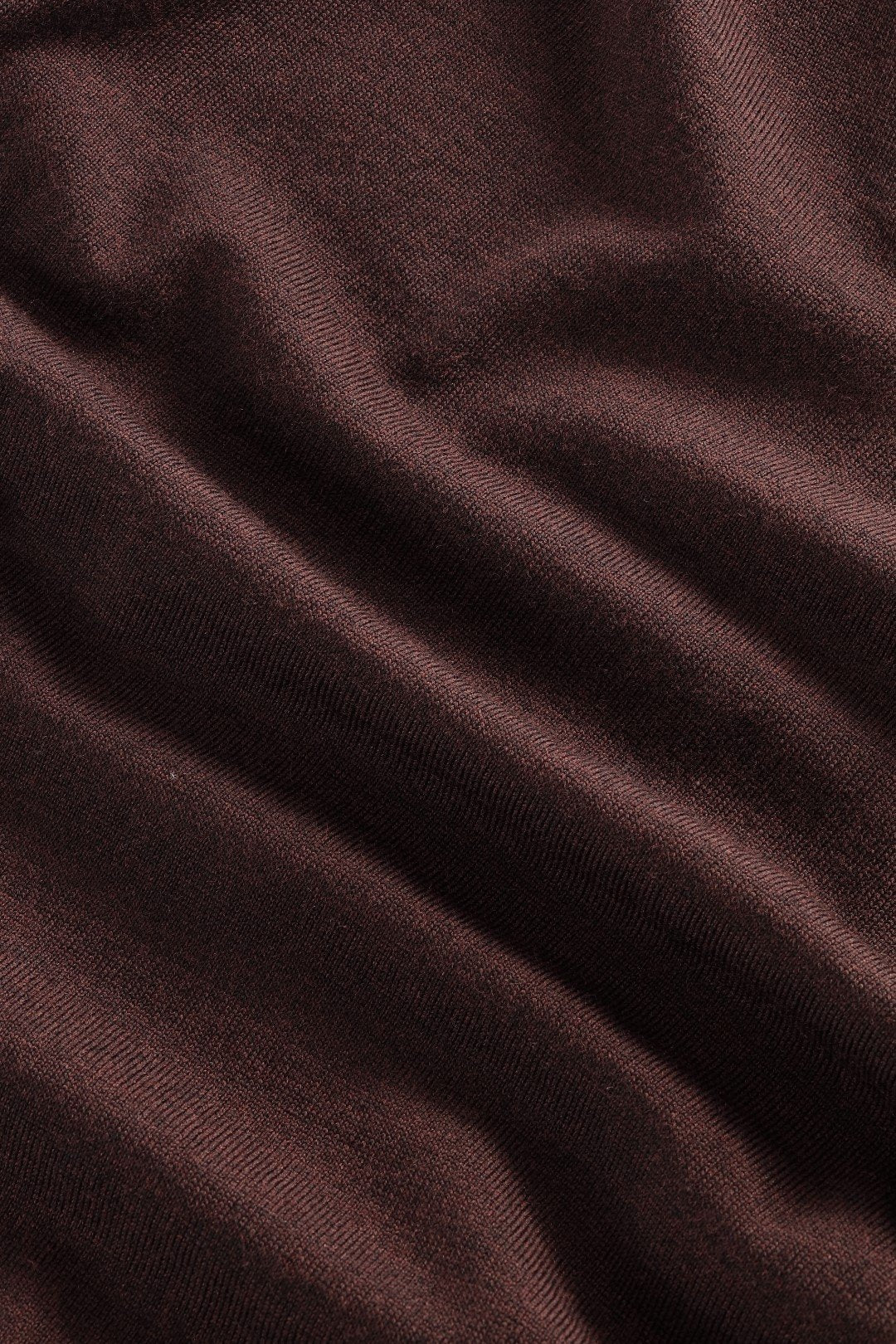 Chaleco Sergio Zip Mock - Brown Melange