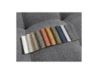Anakin - Sofá recto cama con arcón - Tejido bouclé - 6 cojines