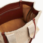 Bolso Chloé Woody Shearling Tote