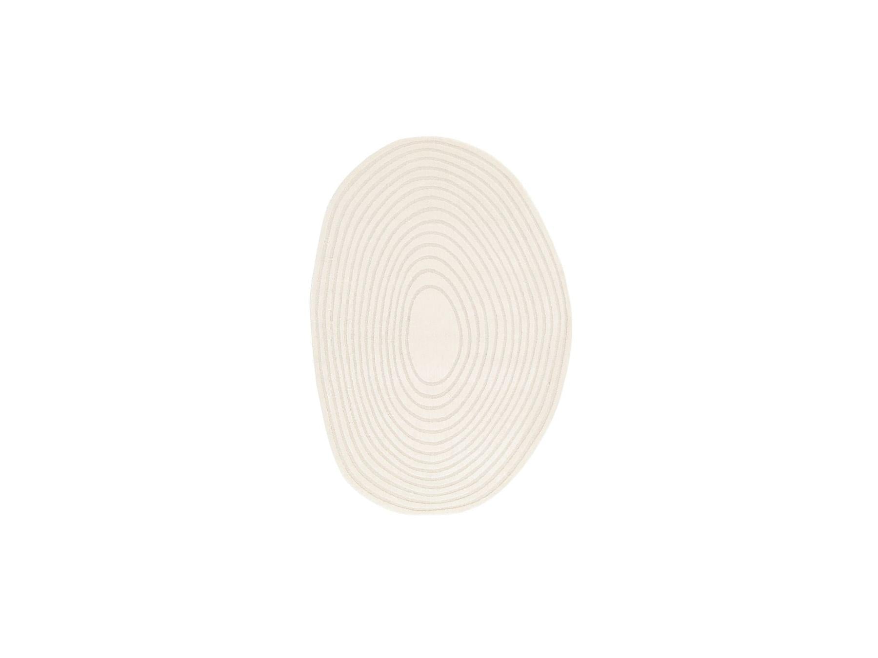 Briac - Alfombra de pelo corto - Motivo geométrico - Beige