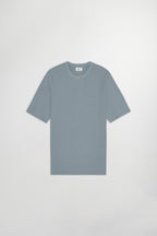 T-Shirt Nat Ss Logo Tee - Stone Blue