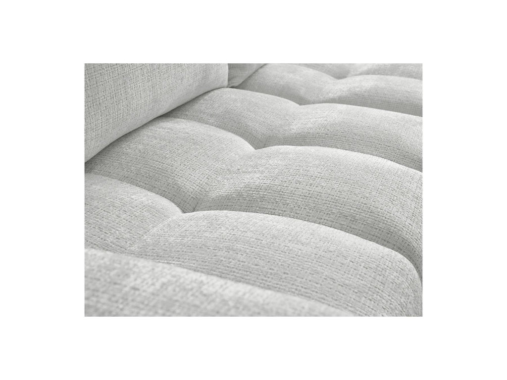 Anakin - Sofá esquinero convertible reversible - Tela texturizada - 2 cojines