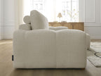 Anakin - Reversible Corner Sofa - Textured Fabric - 2 Cushions