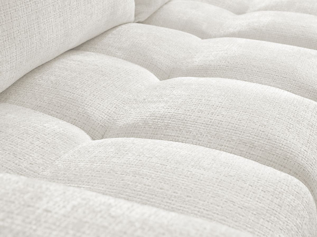 Anakin - Reversible Corner Sofa - Textured Fabric - 2 Cushions