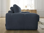 Anakin - Reversible Corner Sofa - Textured Fabric - 2 Cushions