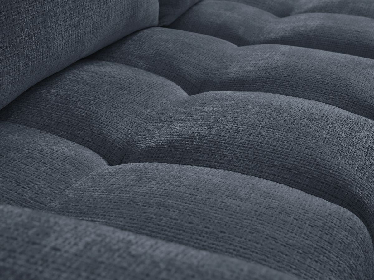 Anakin - Reversible Corner Sofa - Textured Fabric - 2 Cushions