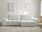 Anakin - Reversible Corner Sofa - Textured Fabric - 2 Cushions