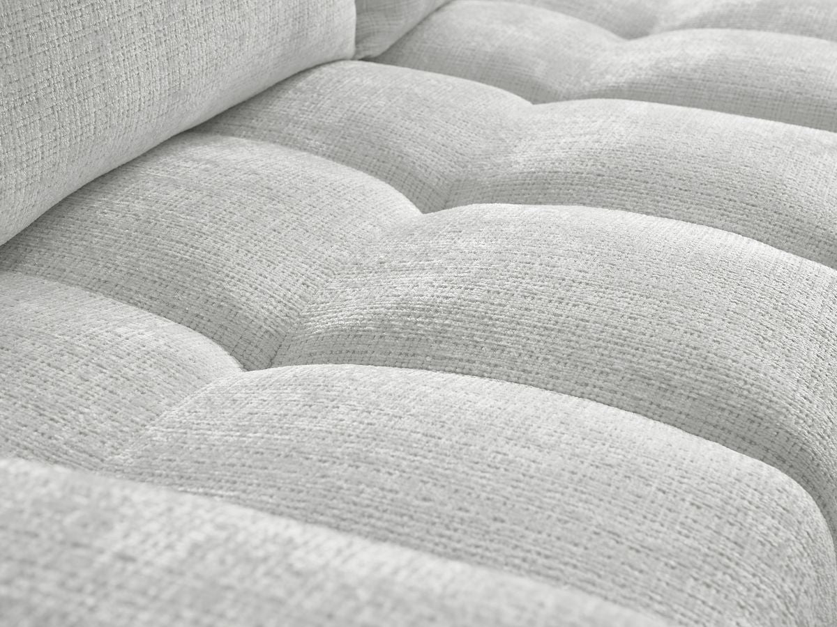 Anakin - Reversible Corner Sofa - Textured Fabric - 2 Cushions