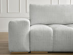 Anakin - Reversible Corner Sofa - Textured Fabric - 2 Cushions