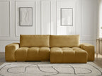 Anakin - Reversible Corner Sofa - Textured Fabric - 2 Cushions