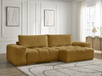Anakin - Reversible Corner Sofa - Textured Fabric - 2 Cushions