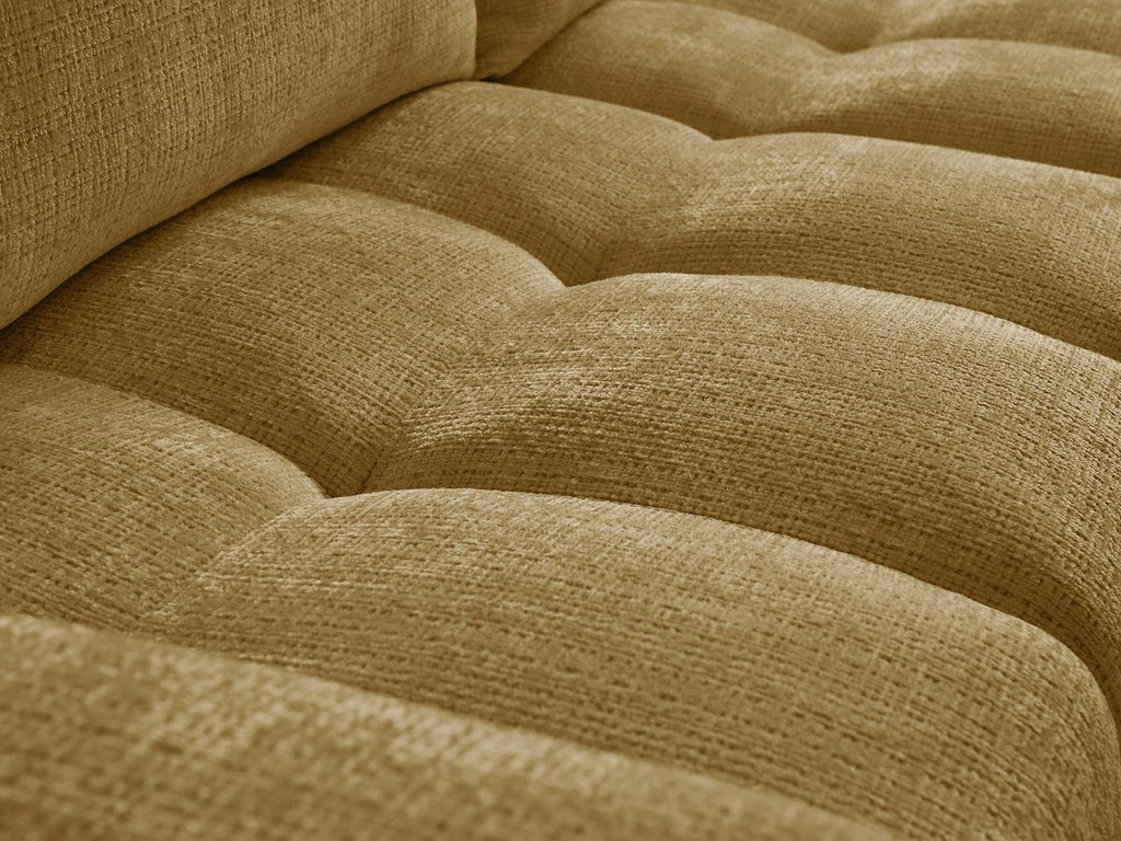 Anakin - Reversible Corner Sofa - Textured Fabric - 2 Cushions