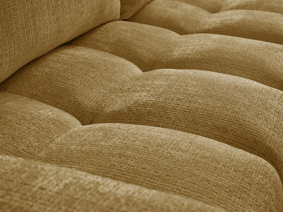 Anakin - Reversible Corner Sofa - Textured Fabric - 2 Cushions