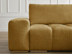 Anakin - Reversible Corner Sofa - Textured Fabric - 2 Cushions