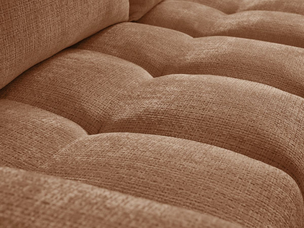 Anakin - Reversible Corner Sofa - Textured Fabric - 2 Cushions