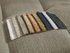 Anakin - Reversible Corner Sofa - Textured Fabric - 2 Cushions
