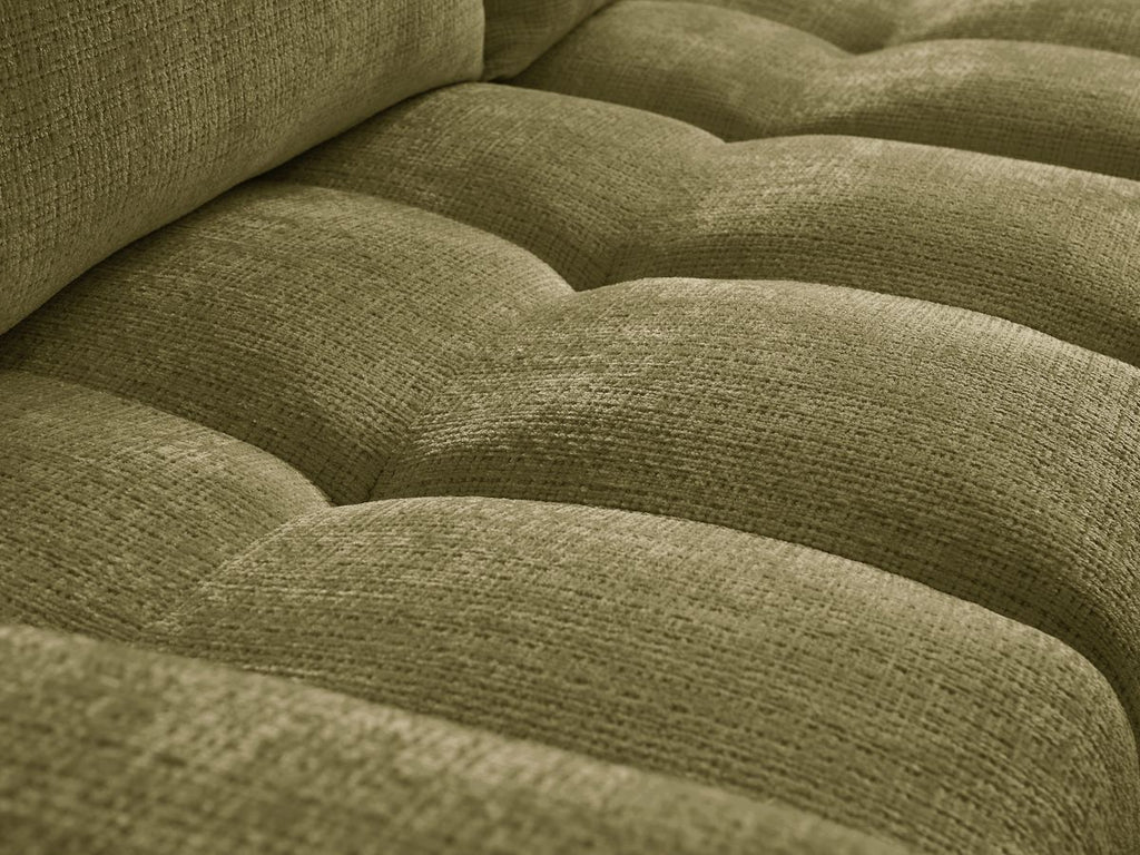Anakin - Reversible Corner Sofa - Textured Fabric - 2 Cushions