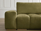 Anakin - Reversible Corner Sofa - Textured Fabric - 2 Cushions