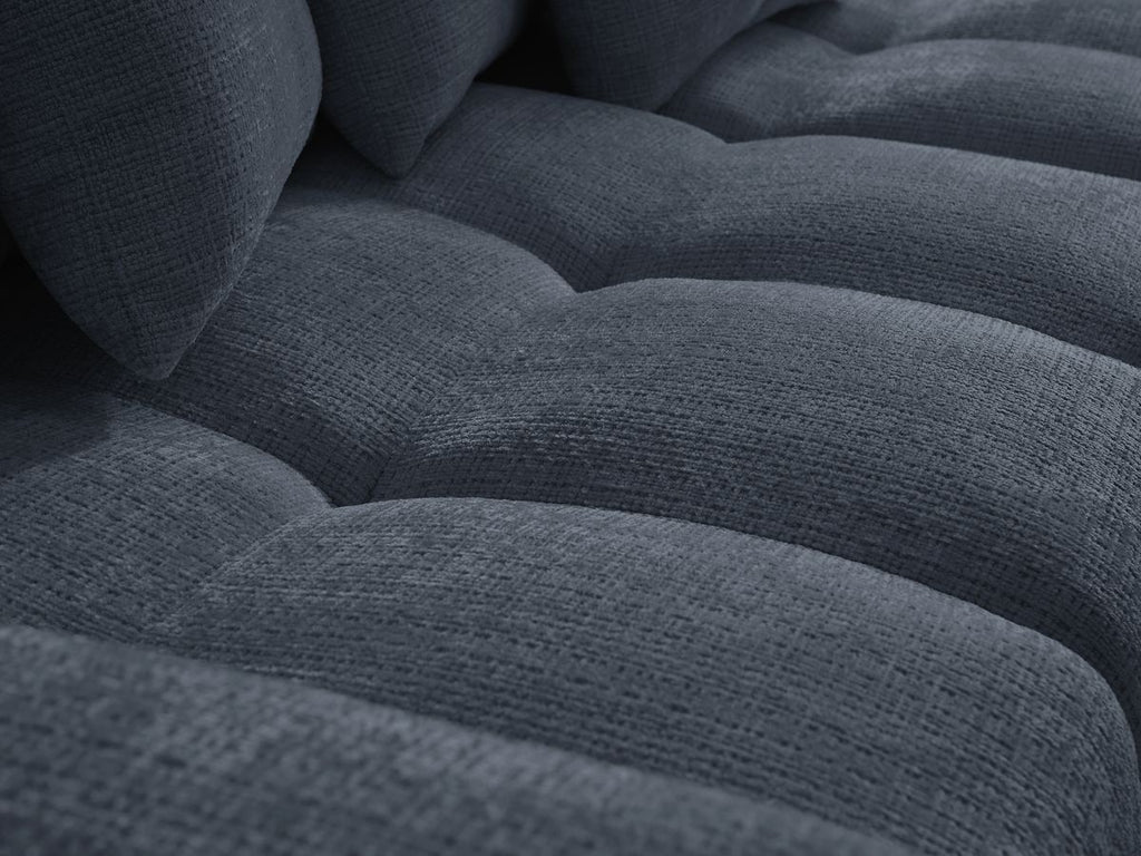 Anakin - Reversible Corner Sofa - Textured Fabric - 6 Cushions