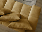 Anakin - Reversible Corner Sofa - Textured Fabric - 6 Cushions