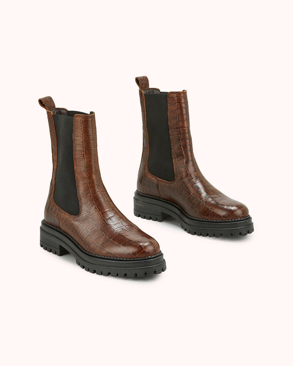Botines Felici2 - Coñac