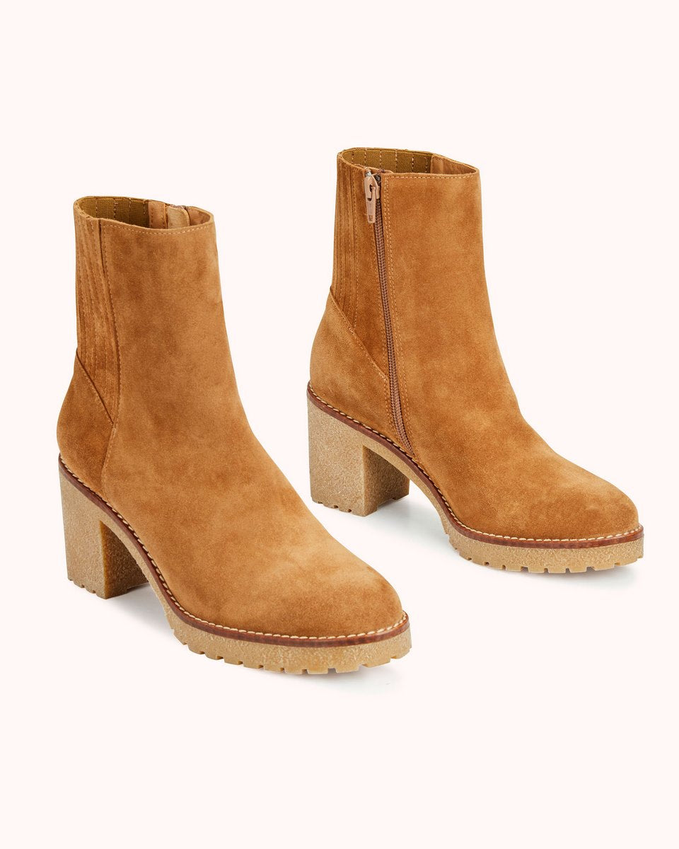 Benaa Ankle Boots - Cognac