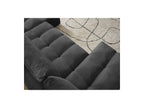 Anakin - Fixed Panoramic Sofa - Textured Fabric - 3 Cushions