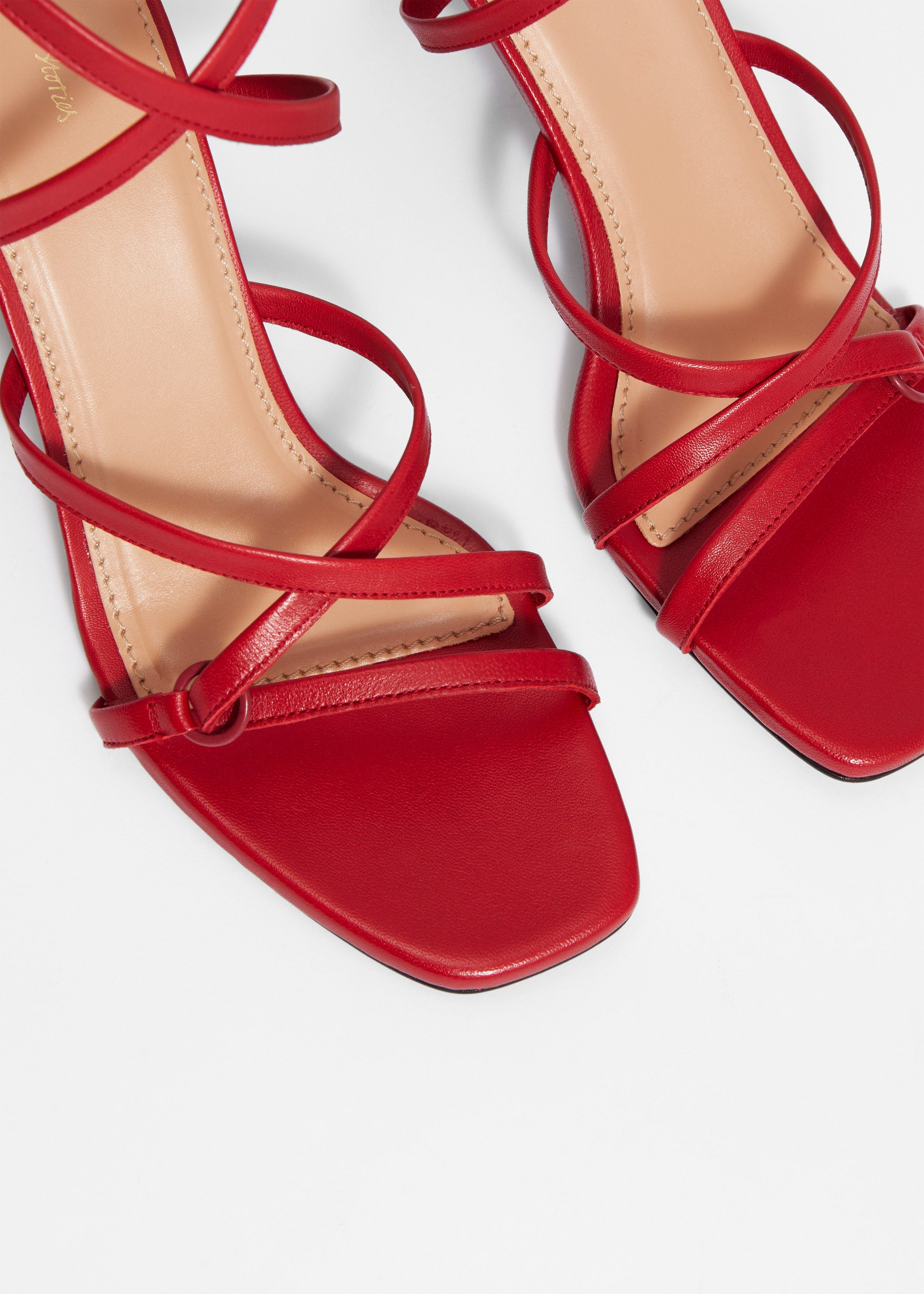 Sandales Leslie - Rouges